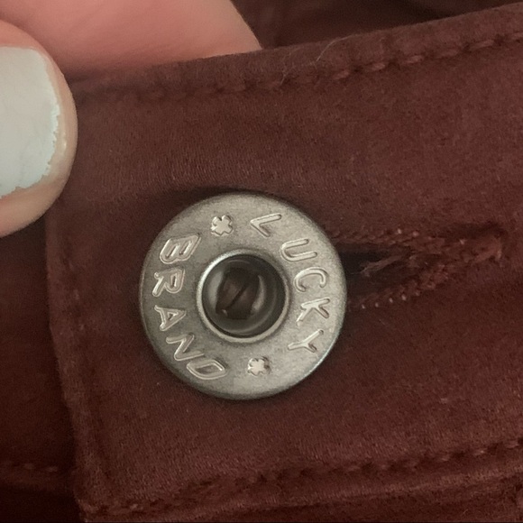 LUCKY BRAND Brooke Legging Jean Fall Red Skinny Jeans Style 7W12462 - Picture 11 of 15